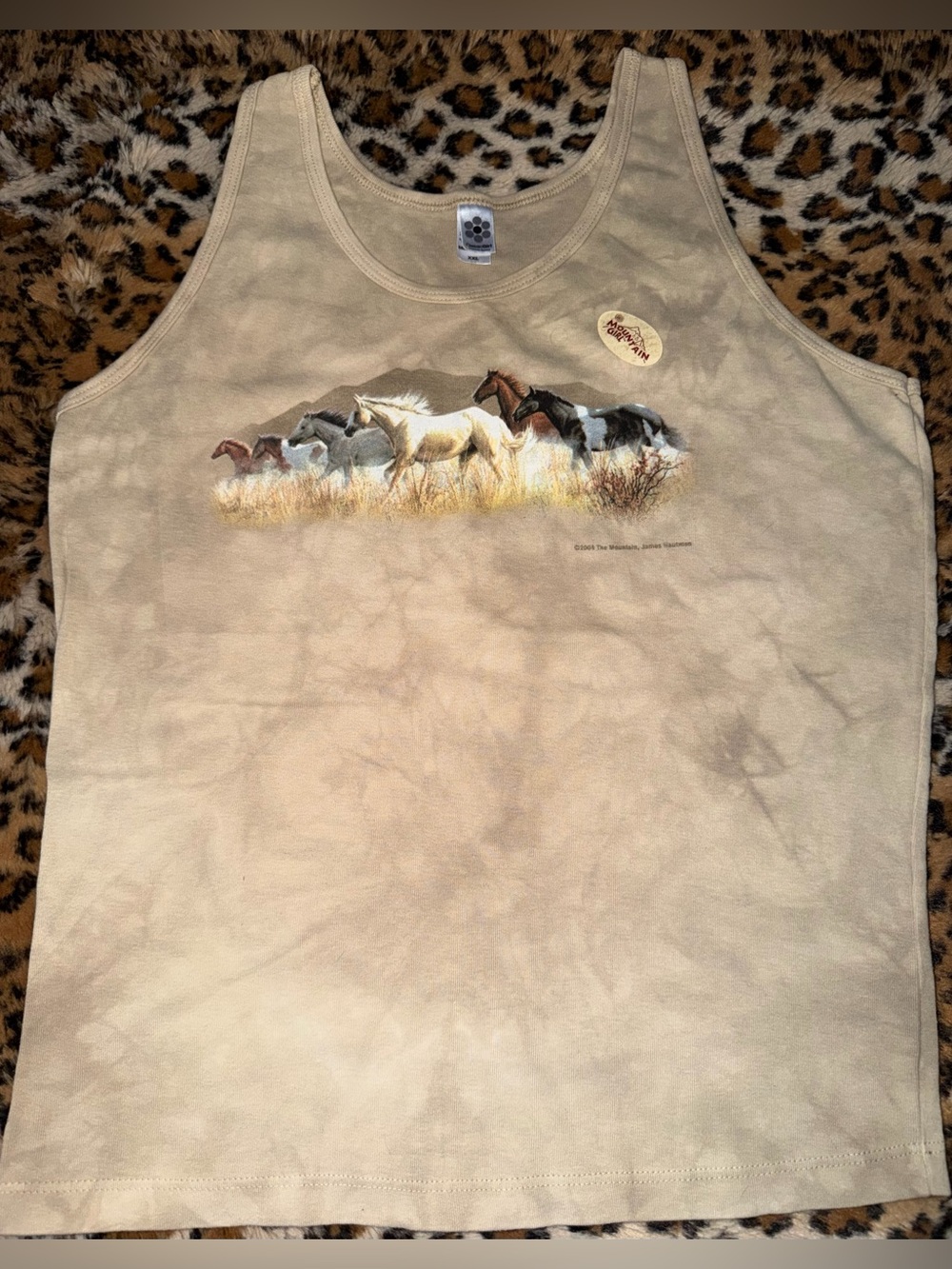 Vintage Classic Girl Graphic Tank Top Size XXL